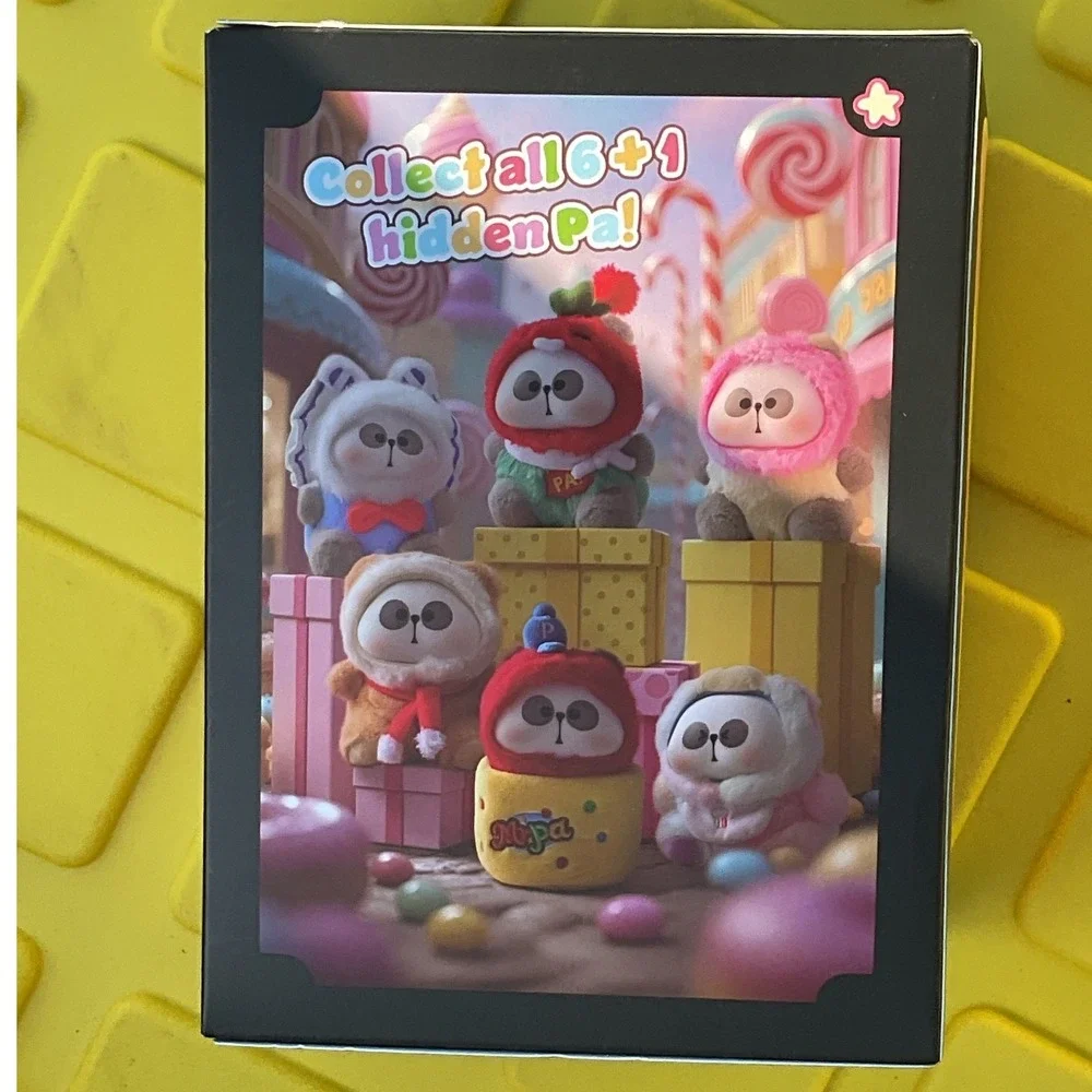 Mr.‎ Pa Candy Series Blind Box Plush Panda Collectible Art Toy New Sealed